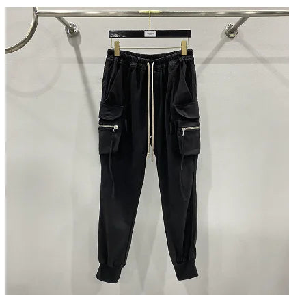 Casual Pants with Ribbon Detail