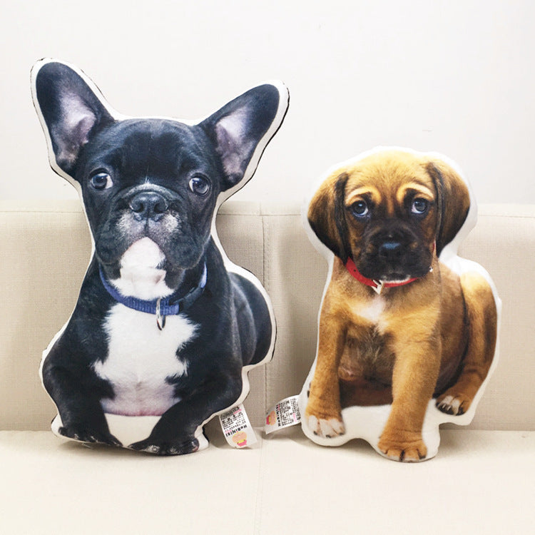 Customize Special-Shaped Pet Pillow  DIY Stuffed Animal Pillow Sofa Car Decor Cat Dog Pillow