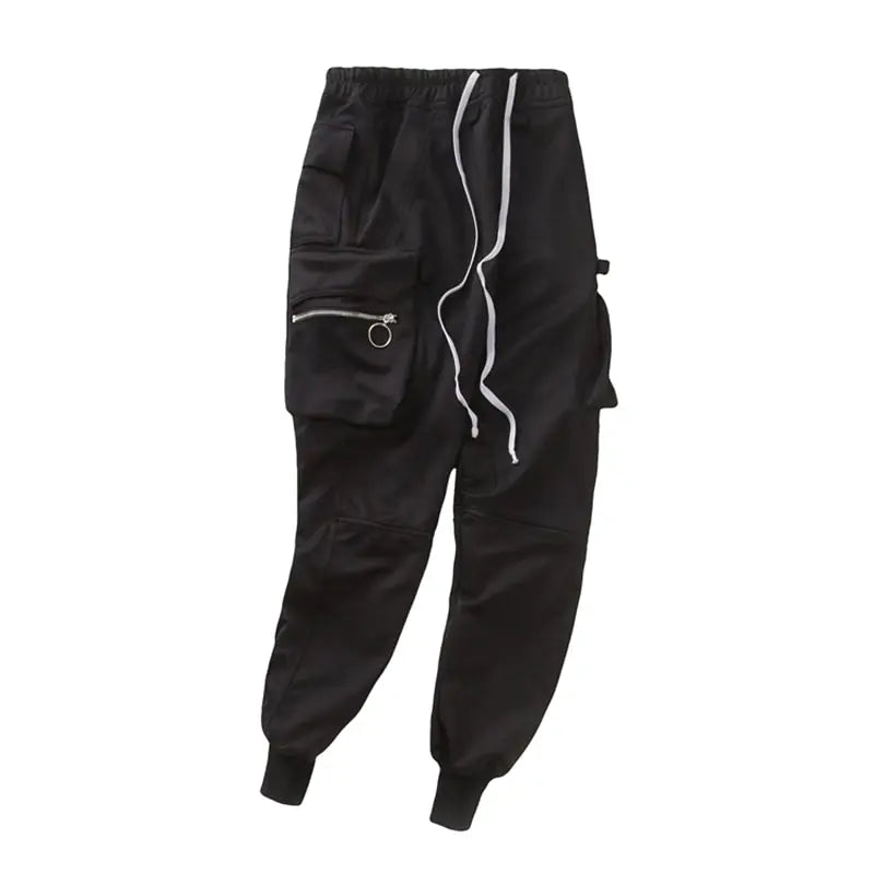 Casual Pants with Ribbon Detail