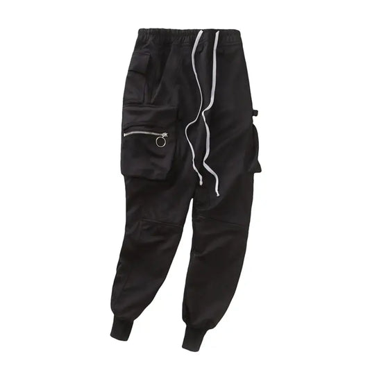 Casual Pants with Ribbon Detail