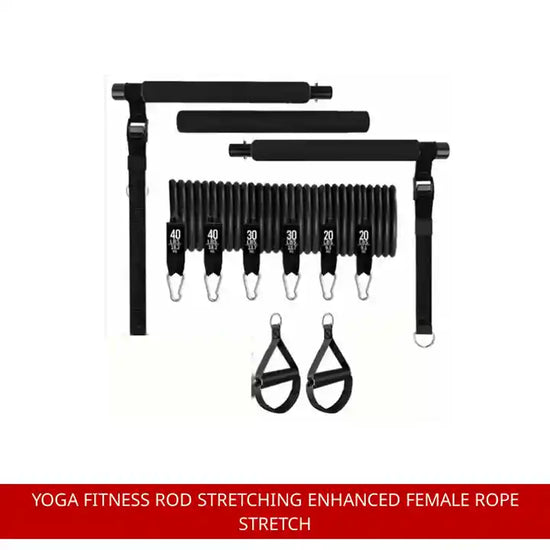 Yoga Fitness Rod Stretching Enhanced Female Rope Stretch by@Outfy