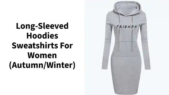 Long-Sleeved Hoodies Sweatshirts for Women (Autumn/Winter) by@Outfy