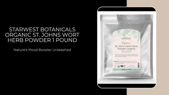 Starwest Botanicals Organic St. Johns Wort Herb Powder 1 Pound by@Outfy